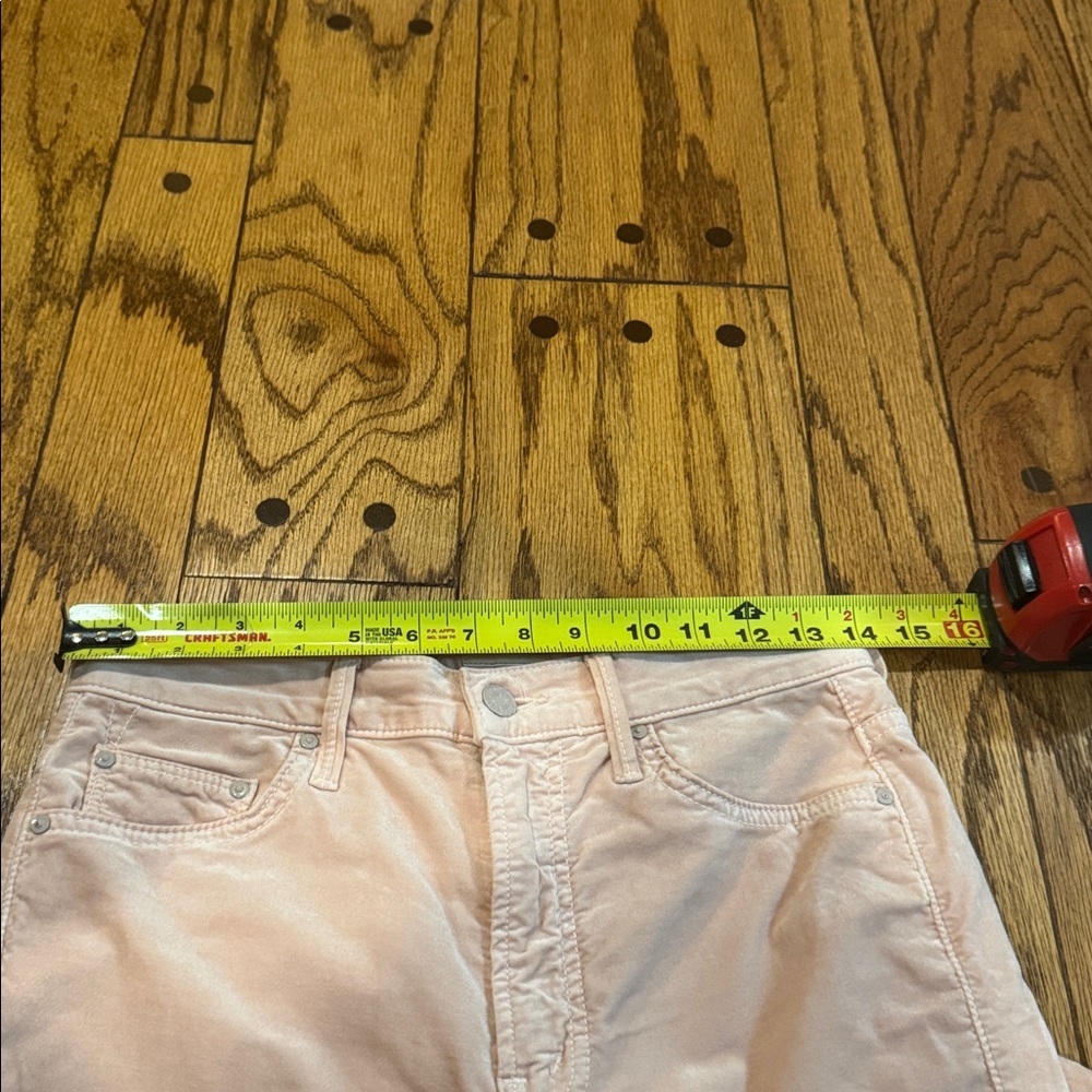 Mother The Insider Ankle Pants Velvet Lipstick and‎ other Stories Pink Size 26 - Picture 10 of 11